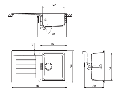 Schock Signus D100 Single Bowl