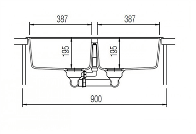 Schock Horizont N200 Double Bowl