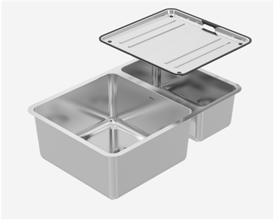 Lago One Bowl & One Third Bowl Nl180 + Acc Dt-05