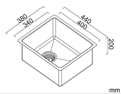 Abey Alfresco Single Bowl