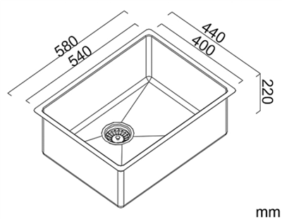 Abey Alfresco Single Bowl