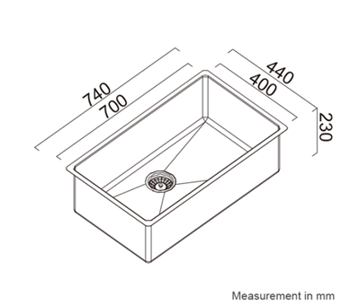 Abey Alfresco Single Bowl