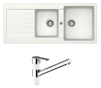 Schock Typos Td200t2wl 1¾ Bowl Sink with
