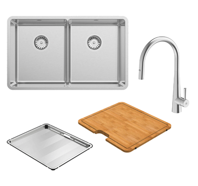 Lucia Lua Sink +Accessories+ Kta014-Br Mixer