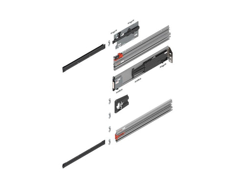 Blum REVEGO uno Pocket Profile Set with TIP-ON