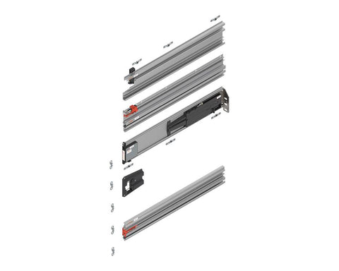 Blum REVEGO duo Pocket Profile Set with TIP-ON