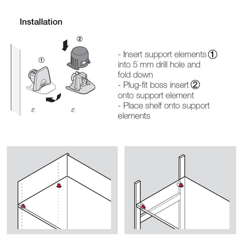 DressCode Shelf Support