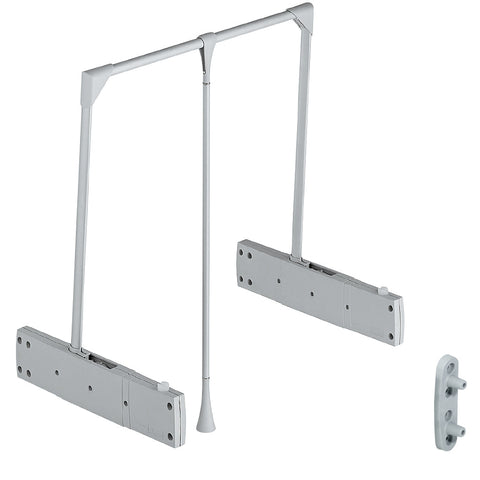 Häfele Super Pro Wardrobe Lift in grey