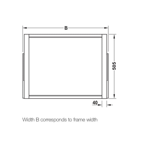 DressCode Pull-Out Frame.