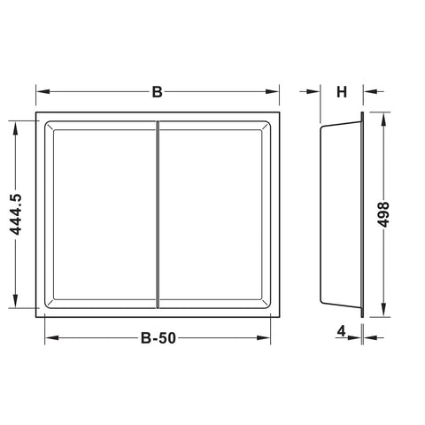 DressCode Hook-in Storage Box