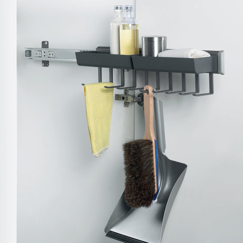 Häfele Universal Pull-Out Storage Rack in anthracite
