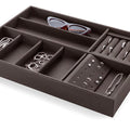 Night Multipurpose Tray Dimension: 400mm x 410mm440mm x 410mm Finish: Moka Brown NOTE: Available 4-6 weeks from order placement. Hafele