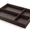 Night Multipurpose Tray Dimension: 400mm x 410mm440mm x 410mm Finish: Moka Brown NOTE: Available 4-6 weeks from order placement. Hafele