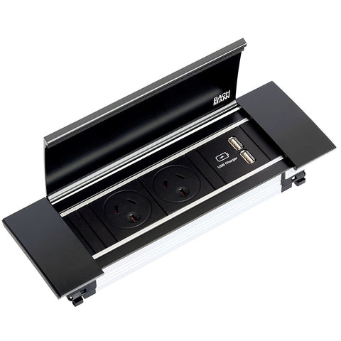 Point Pod Power Frame Cover in black