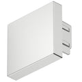 End Cap for Profile 2102, Häfele Loox Material: Plastic Finish: SilverBlackSatin Stainless steel brushed Version: With drill mark for cable outlet Suitable for: Häfele Loox5 profile for under mounting, profile 2102. Supplied with: 5 Pairs of end caps Hafe