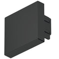 End Cap for Profile 2102, Häfele Loox Material: Plastic Finish: SilverBlackSatin Stainless steel brushed Version: With drill mark for cable outlet Suitable for: Häfele Loox5 profile for under mounting, profile 2102. Supplied with: 5 Pairs of end caps Hafe