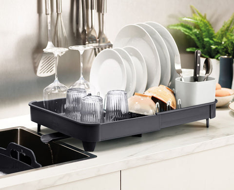 Extend™ Grey Expandable Dish Drainer