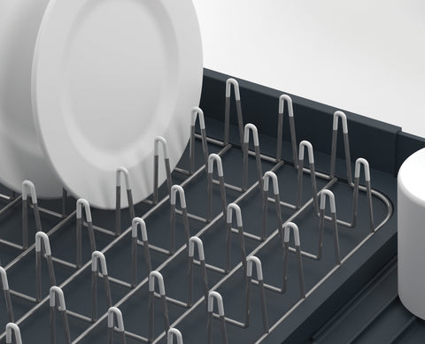 Extend™ Grey Expandable Dish Drainer