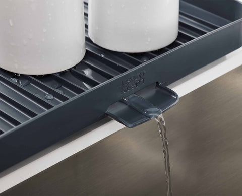 Y-Rack™ Grey 2-tier Dish Rack