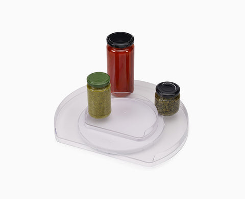 FridgeStore™ Clear Rotating Organiser