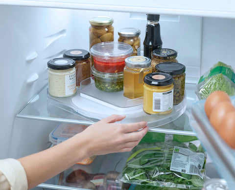 FridgeStore™ Clear Rotating Organiser