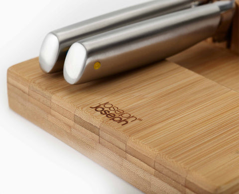 DrawerStore™ Bamboo Large 2-tier Knife Organiser