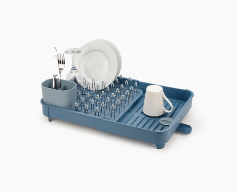 Extend™ Blue Expandable Dish Drainer - Editions