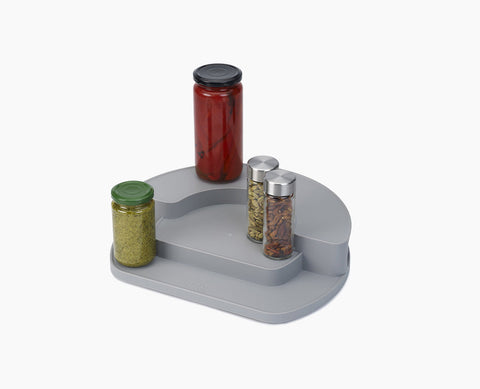CupboardStore™ Grey Rotating Organiser
