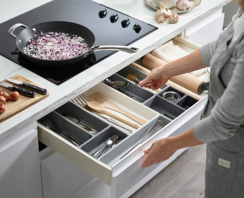 Blox™ 10-piece Grey Drawer Organiser Set