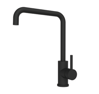 Platinum Squareneck Mixer Matt Black Pvd