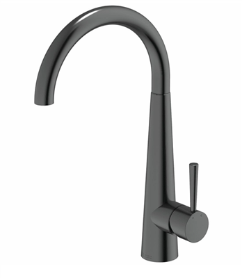 Goose Neck Bta014-Bp Bar Sink Mixer Black Pearl