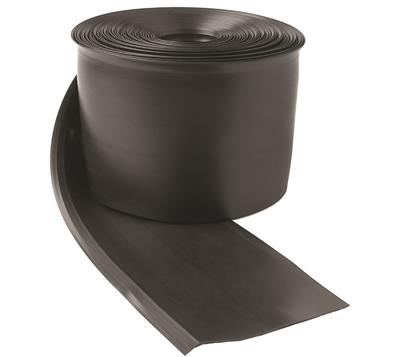 Round Edge Kick Rubber Black 150MM X 15M Roll