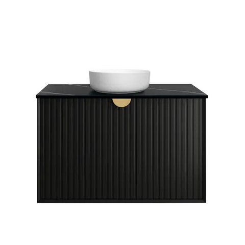 Vanity MARLO Wall Hung 900mm Matte Black