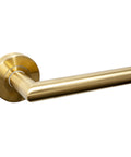 Satin Brass lever handle
