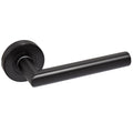 Häfele Glenelg Lever Handle in graphite black