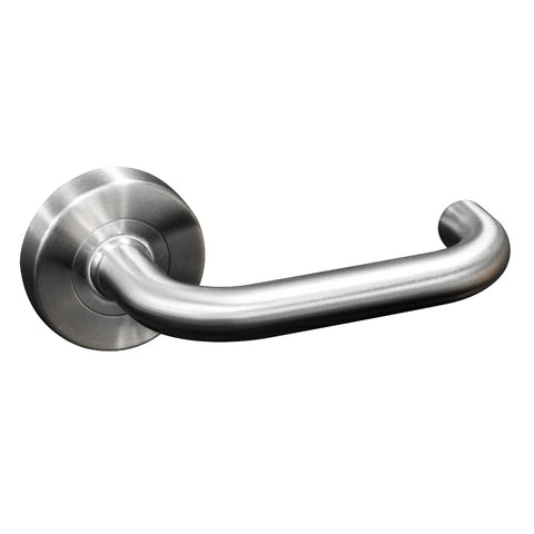 Häfele Prevelly Hollow Lever Handle in satin stainless steel
