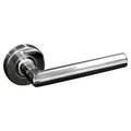 Glenelg Lever Handle Features: Hollow stainless steel handleStainless steel rose cover and diecast base Concealed through-bolt rose fixing press fit rose cover Finish: Satin stainless steelPolished stainless steelSatin brassAntique brassGraphite black Doo