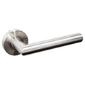 Glenelg Lever Handle Features: Hollow stainless steel handleStainless steel rose cover and diecast base Concealed through-bolt rose fixing press fit rose cover Finish: Satin stainless steelPolished stainless steelSatin brassAntique brassGraphite black Doo