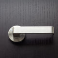 Coogee Lever Handle Features: Hollow stainless steel handleStainless steel rose cover and diecast base Concealed through-bolt rose fixing press fit rose cover Finish: Satin stainless steel Door thickness: Passage 32 - 50Privacy 32 - 42 Spindle: Ø7.6 Centr
