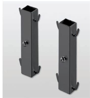 Peka Standard Larder extra hooks for hanging utensils and cleaning tools on the larder frame