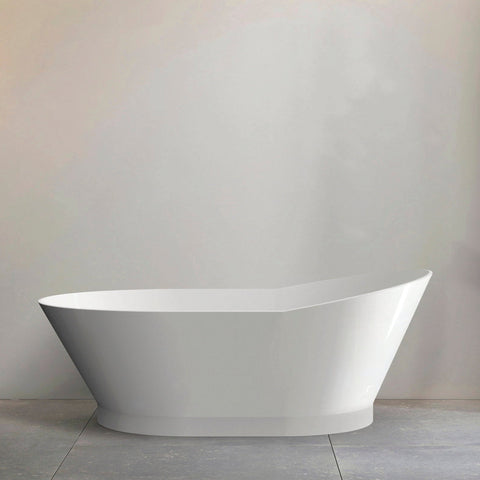 London Freestanding Bath 1700mm Gloss White