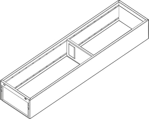 Blum AMBIA-LINE Steel Frame Series - Indium Grey