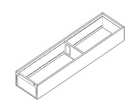Blum AMBIA-LINE Steel Frame Series - Orion Grey