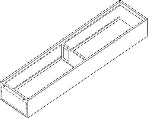 Blum AMBIA-LINE Steel Frame Series - Indium Grey