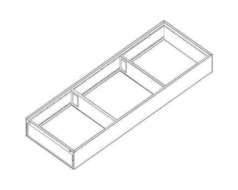 Blum AMBIA-LINE Steel Frame Series - Orion Grey
