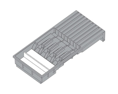 Blum AMBIA-LINE Knife Holder Orion Grey Size: 186mm ZC7M0200