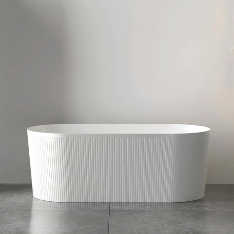 Noosa Freestanding Bath 1500mm Gloss White