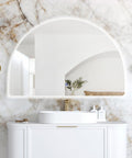 ARCHIE LED Half Moon Frameless Mirror 1000x1500mm