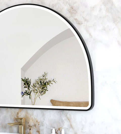 ARCHIE LED Half Moon Mirror 1200x800mm