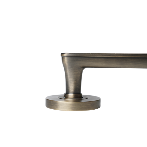 Momo Aspen Lever Handle Set Dark Brushed Brass